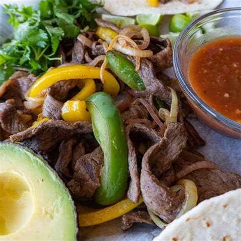 Easy Beef Fajita Recipe Fajita Tacos • A Table Full Of Joy