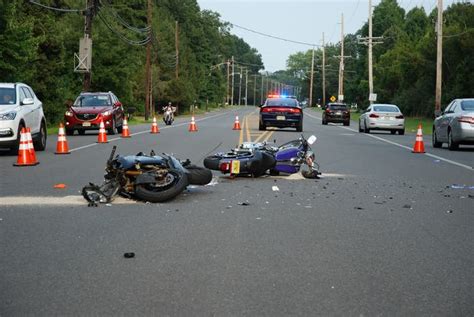 2 Men Hospitalized After Motorcycles Collide In Manchester Pd