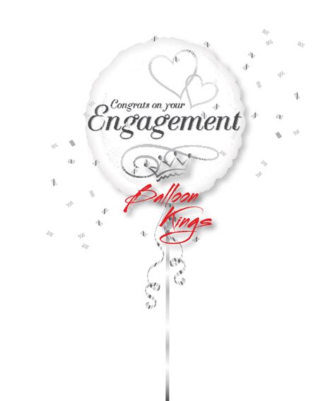 Congrats On Your Engagement Balloon Kings