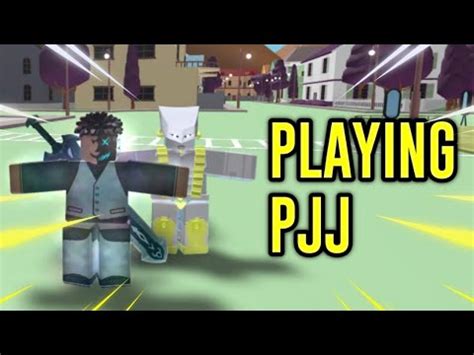 Playing Project Jojo For The First Time Roblox Pjj Youtube