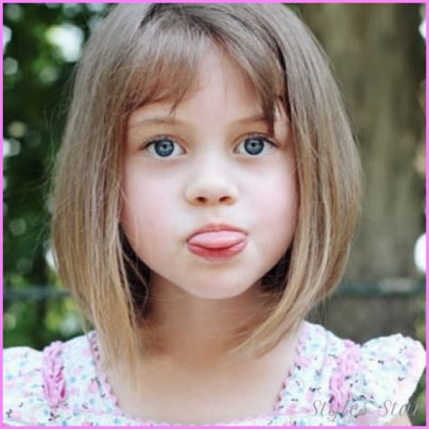 Little Girls Haircuts With Bangs Star Styles Stylesstarcom