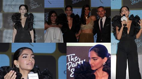 Sonam Kapoor At Chandon S Party Starter Song With Singer Anushka Youtube