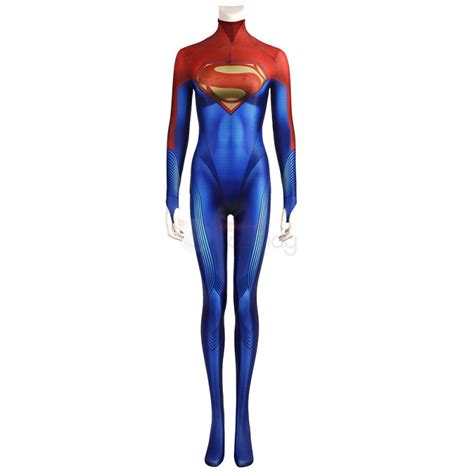 Flashpoint Supergirl Costume 2022 New The Flash Kara Zor El Cosplay Suit