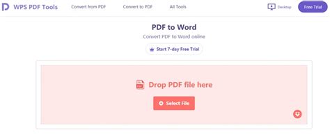 How To Use Wps Pdf To Word Converter Step By Step