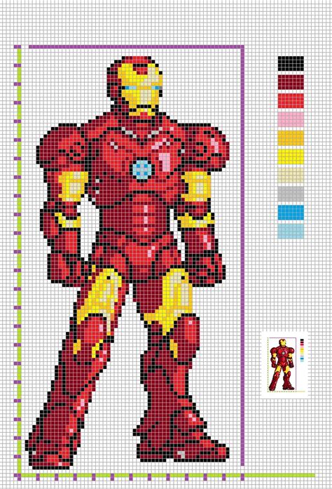 Marvel Pixel Art 31 Idées Et Designs Pour Vous Inspirer En Images
