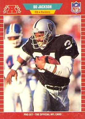 We did not find results for: 1989 Pro Set Bo Jackson #185 Football Card Value Price Guide