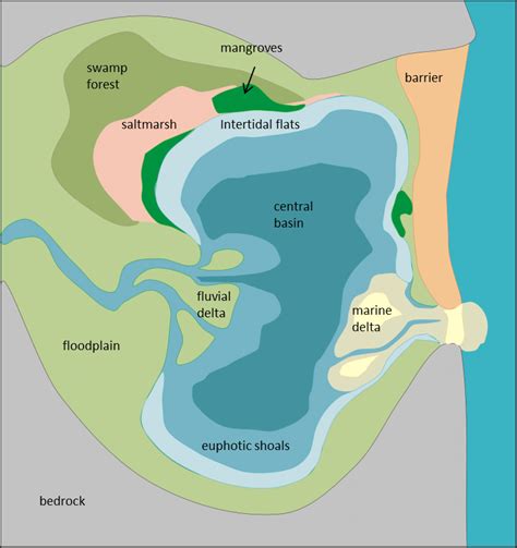 Typical Morphology Of Intermittent Estuaries And Coastal Lagoons After