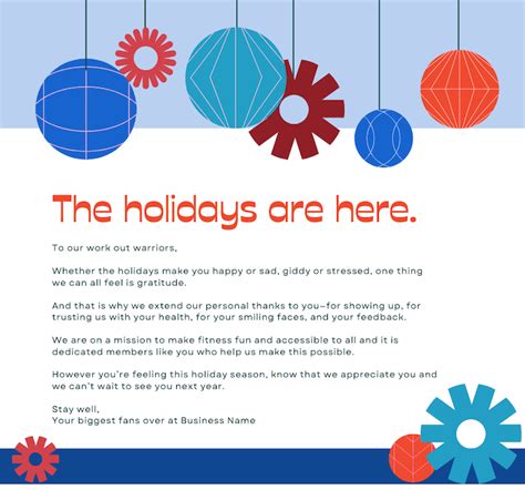 11 Heartfelt Holiday Emails To Send To Your Customers Examples
