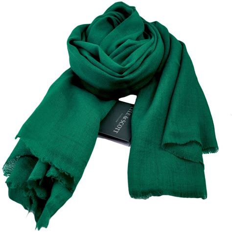 Jade Green Pashmina By Lyle And Scott From Ties Planet Uk