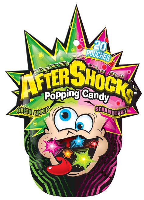 Aftershocks Popping Candy 106 Ounce 18 Per Case