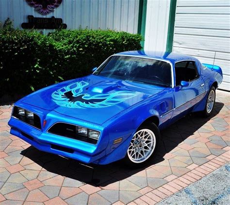 1978 Pontiac Trans Am In Martinique Blue 1978 Pontiac Trans Am Pontiac