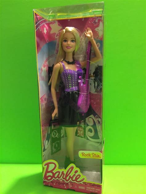 New Barbie Careers Rock Star Doll Sealed🎸 Barbie Rockstar Barbie I