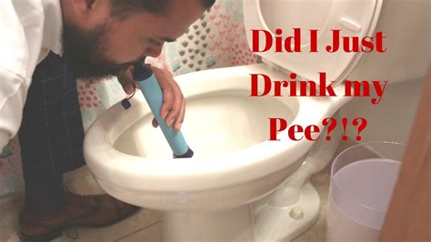 I Drank My Pee Lifestraw Youtube