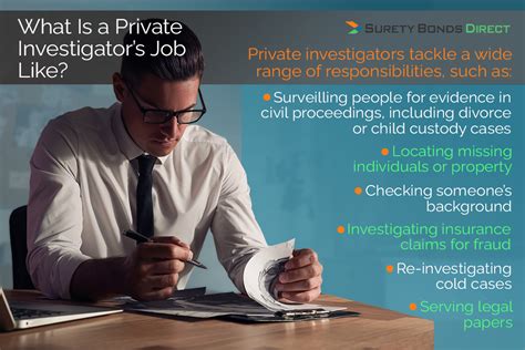 Tips On Becoming A Private Investigator Surety Bonds Direct