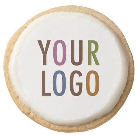 Promotional Shortbread Cookies Custom Company Logo In 2020