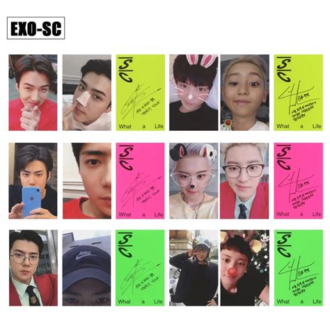 Exo Exact Photocards Exo 2020