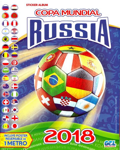 Álbum Mundial Russia 2018 Editorial Gol Publicaciones By Christian