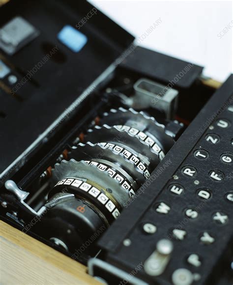 Enigma Machine Rotors Stock Image T4040109 Science Photo Library