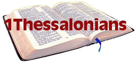 Study Sheets On The 1 Thessalonians