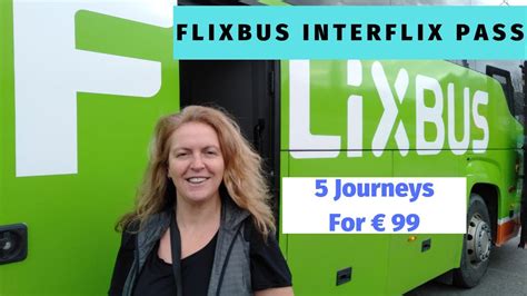 Flixbus Interflix Pass 5 Trips €99 Interflix Challenge Cheap