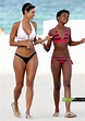 Nicole Murphy with Daughter Zola Murphy at Miami Beach | Overallsite ...