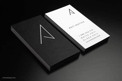 Hot Foil Black And White Template
