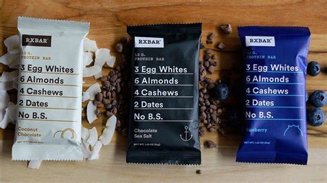 Rxbars Whole Food Protein Bars With Images Protein Bars Whole