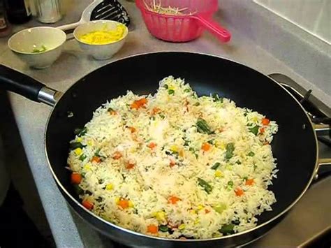 How To Make Vegetable Fried Rice Authentic Chinese Style Quick And