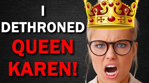 Rprorevenge I Dethroned Cheating Queen Karen By Doing This Youtube