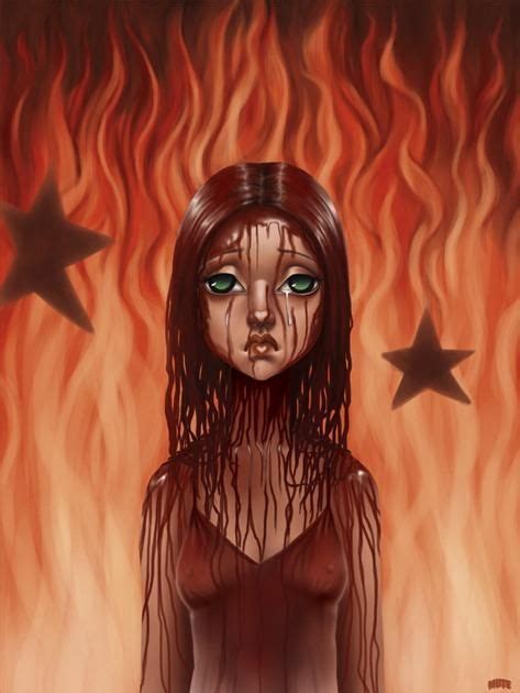 Carrie Art Carrie Horror Movie Classic Horror Movies Horror Movie Icons