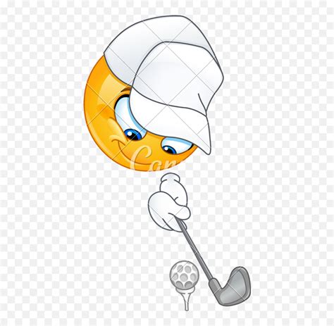 Golfer Emoji Smiley Emoji Golfinggolfer Emoji Free Transparent