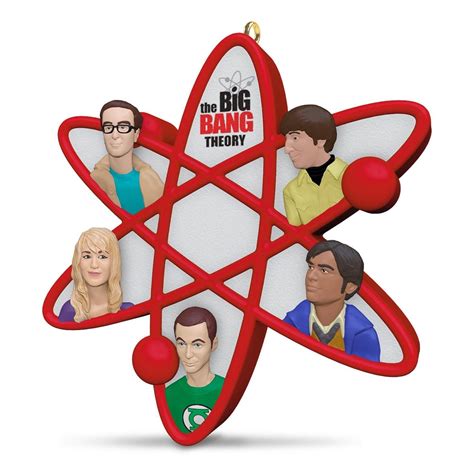 2016 The Big Bang Theory Hallmark Keepsake Ornament Hooked On Hallmark Ornaments