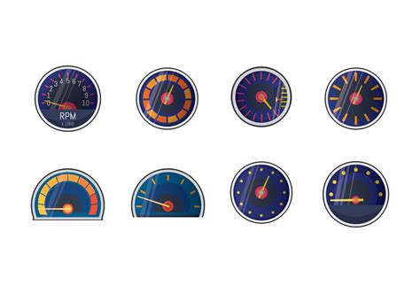 Free Tachometer Vector 123858 Vector Art At Vecteezy