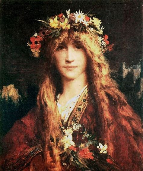 Wedding bouquets wedding flowers wreaths by blueorchidcreations. Ophelia by Jules-Elie Delaunay | Art, Pre raphaelite art ...