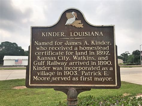 Kinder, Louisiana | Louisiana culture, Louisiana history, Louisiana