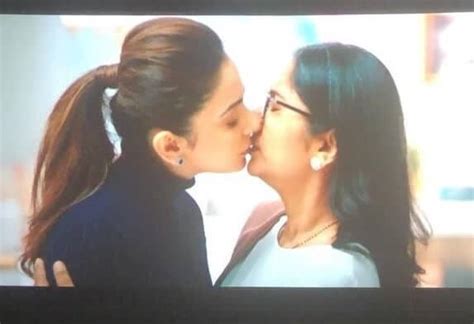 Rakul Preet Singhs Lesbian Lip Lock Blurred Scene Creates Controversy