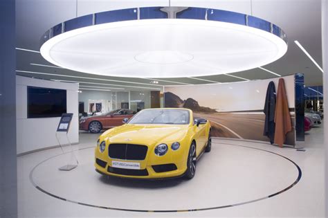 Bentleys Stunning New Flagship Showroom American Luxury