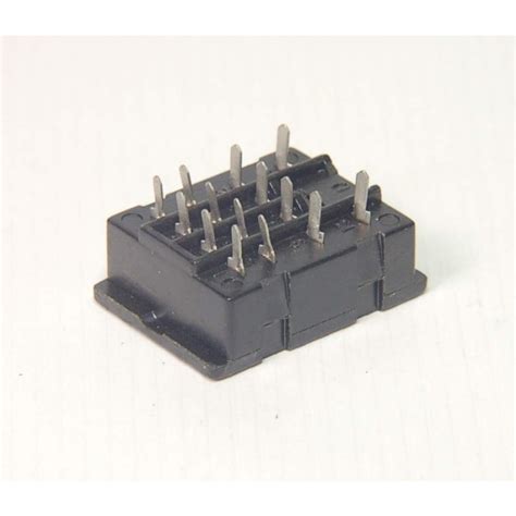 Mixed Mfg 27e023 Or Equivalent Relay Socket For 4pdt Relays