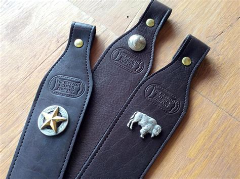 Buffalo Leather Rifle Sling Made In Usa Buffalo Billfold Company