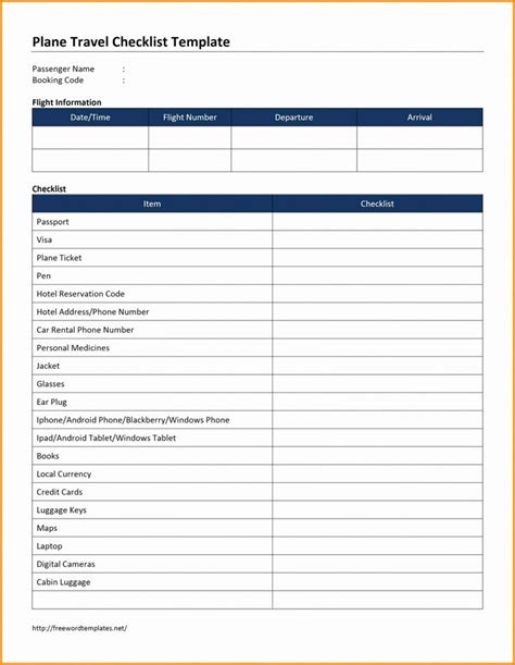 Printable Business Startup Checklist Template