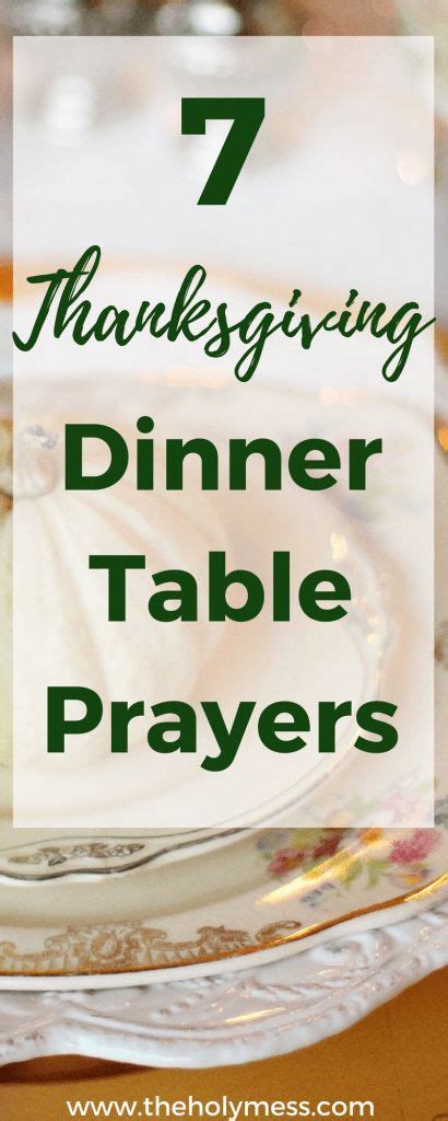 Freshen up your easter dinner menu with these traditional recipes (and some unique new ideas!). 7 Thanksgiving Dinner Table Prayers | Thanksgiving dinner prayer, Thanksgiving blessings, Dinner ...