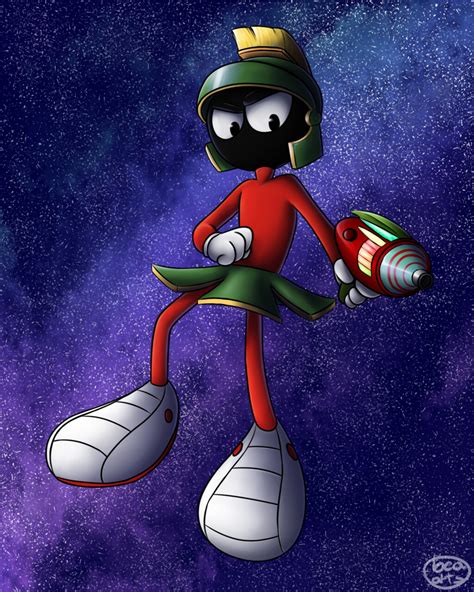 Artstation Marvin The Martian Looney Tunes