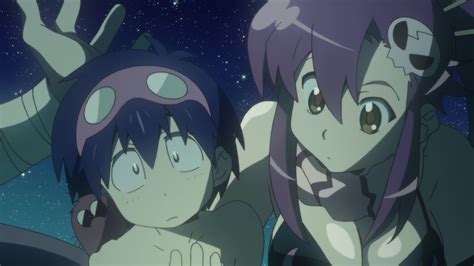 Image Yoko And Simon Tengen Toppa Gurren Lagann Wiki Fandom