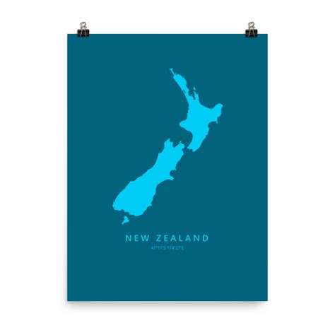 New Zealand Minimalist Poster | Minimalist poster, Poster, Quality poster
