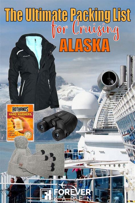 Booked On An Alaska Cruise This Ultimate Packing List For Cruising