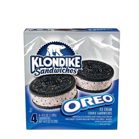 Klondike Oreo Ice Cream Cookie Sandwiches Shop Cones And Sandwiches At