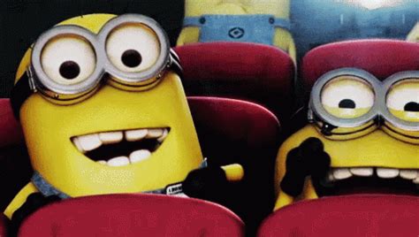 Minion Laughing Gif Minion Laughing Excited Discover Share Gifs