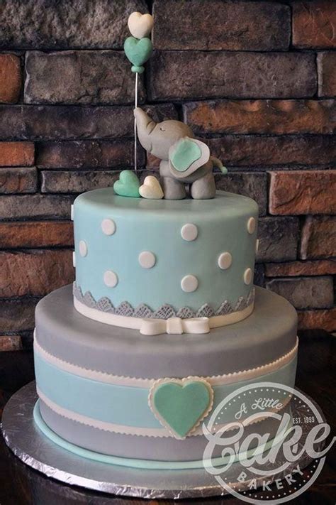 Ideas Para Baby Shower De Niños Con Elefantes Tortas De Elefantes