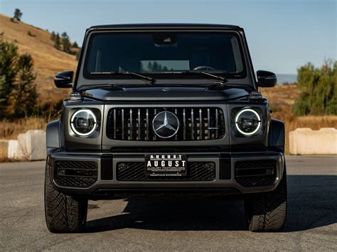 Pre Owned 2019 Mercedes Benz G Class Amg G 63 With Custom 24 Inch Wheels In Kelowna Sm 1026