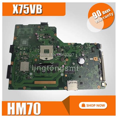 X75vb Motherboard Rev20 4g Memory For Asus X75vc X75vd X75v Laptop